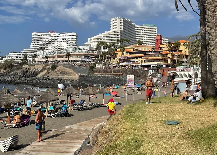 Apartamerica 471, Gartenwohnung, Pool, 150 M Zum Strand, Americas Daire Costa Adeje