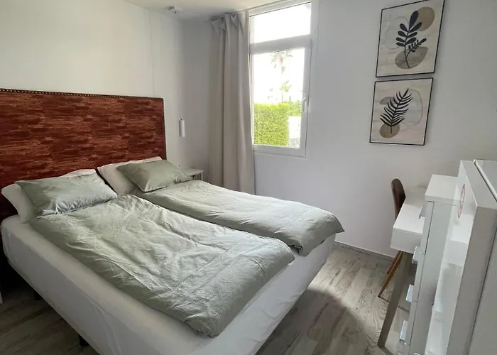 Daire Apartamerica 471, Gartenwohnung, Pool, 150 M Zum Strand, Americas